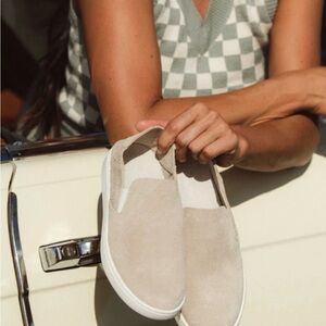 OluKai Women's Tan Slip-On Sneakers - new in box